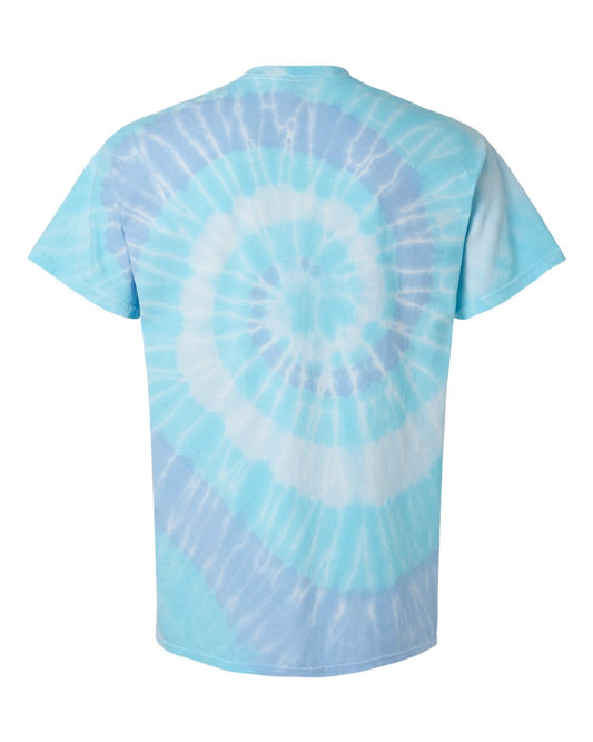 Dyenomite Multi-Color Spiral Tie-Dyed T-Shirt - 200MS