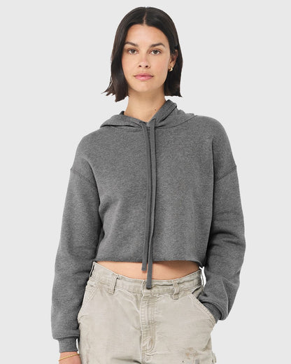 BELLA + CANVAS Women's Crop Fleece Hoodie - 7502