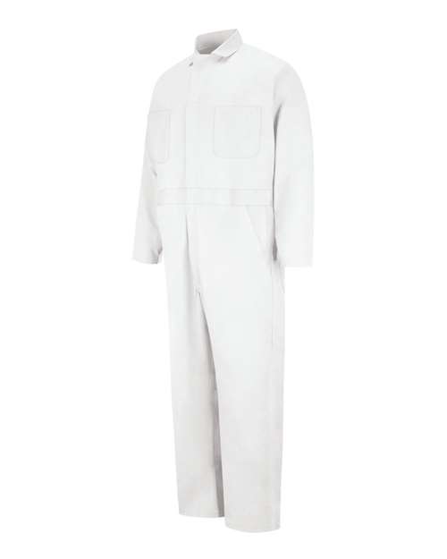 Men's Tall Button-Front Cotton Coverall
