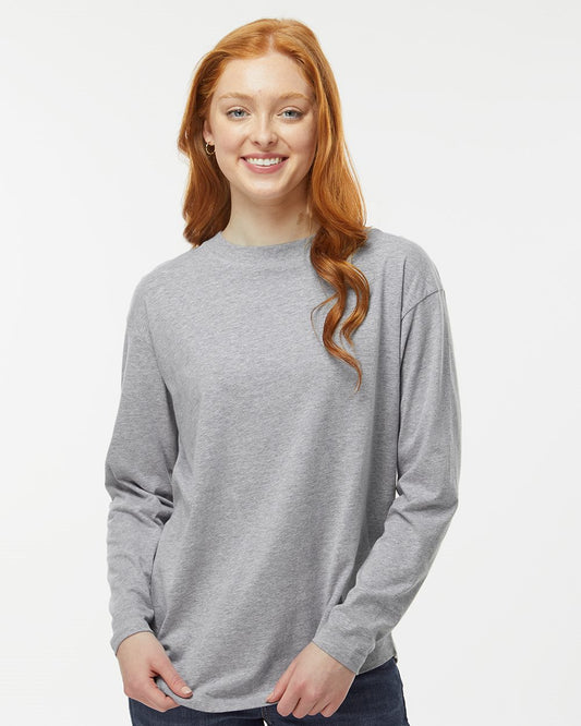 LAT Women's Fine Jersey Long Sleeve Tee - 3508