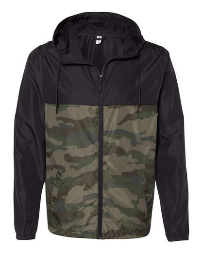 Men's Lightweight Windbreaker Full-Zip Jacket