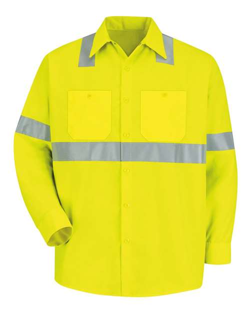 Men's Tall High Visibility Work Shirt