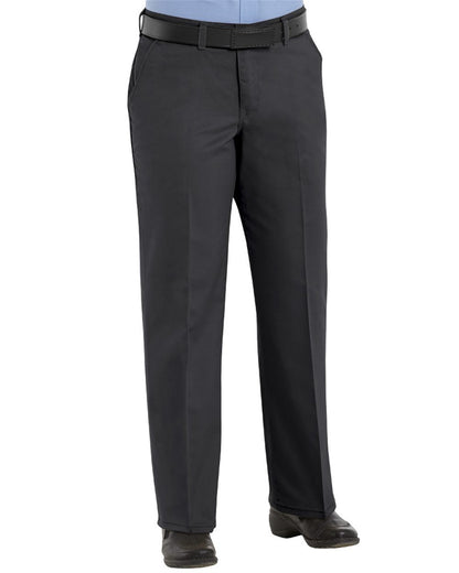 Red Kap Women's Plain Front Cotton Pants Additional Sizes - PC45EXT