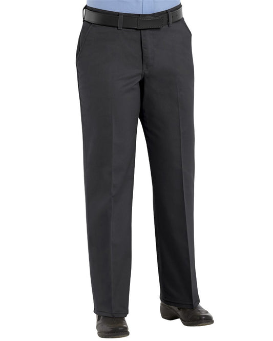 Red Kap Women's Plain Front Cotton Pants Additional Sizes - PC45EXT