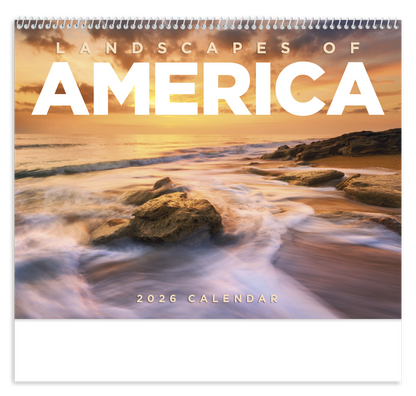Good Value Landscapes of America  Spiral Calendar-7001