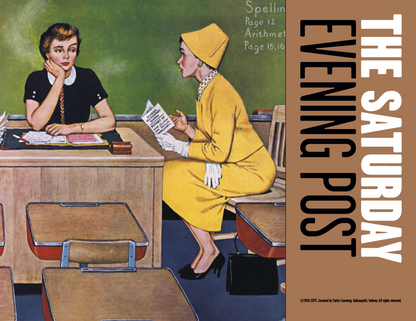 Good Value  The Saturday Evening Post  Spiral Calendar-7009