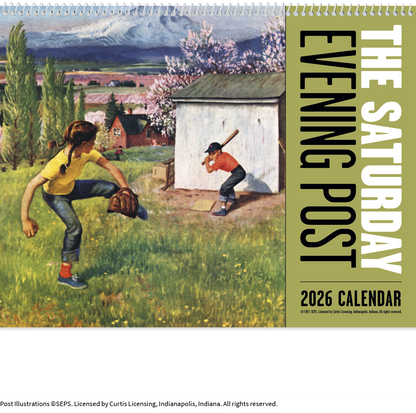 Good Value  The Saturday Evening Post  Spiral Calendar-7009
