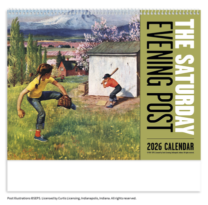 Good Value  The Saturday Evening Post  Spiral Calendar-7009