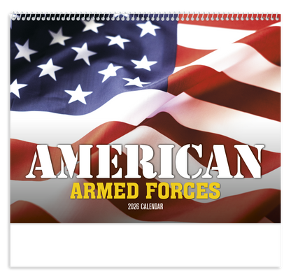 Good Value American Armed Forces  Spiral Calendar-7012