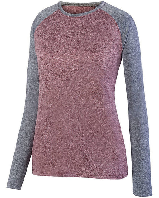 Augusta Sportswear Women's Kinergy Two Color Long Sleeve Raglan T-Shirt - 2817