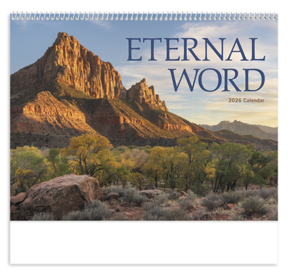 Good Value Eternal Word without Funeral Planner  Spiral Calendar-7023