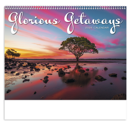 Good Value Glorious Getaways  Spiral Calendar-7025