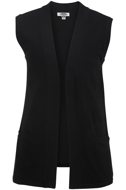 Ladies Open Cardigan Sweater Vest - 7026