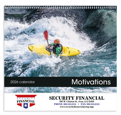 Good Value Motivations  Spiral Calendar-7028