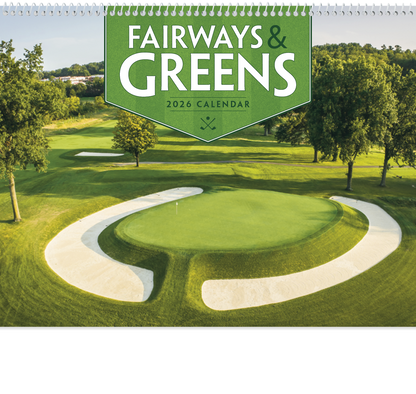 Good Value Fairways  Greens  Spiral Calendar-7029