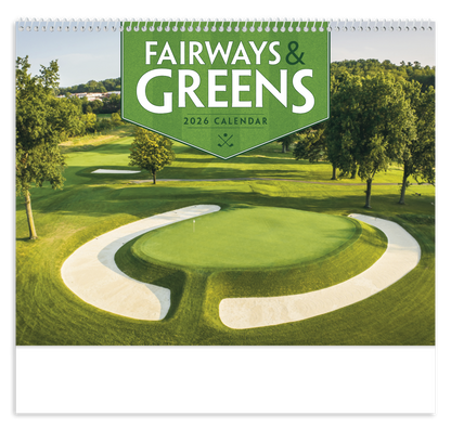 Good Value Fairways  Greens  Spiral Calendar-7029