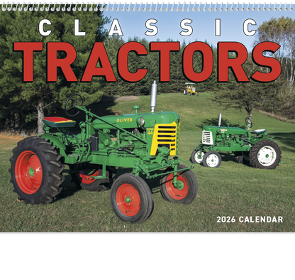 Good Value Classic Tractor  Spiral Calendar-7030