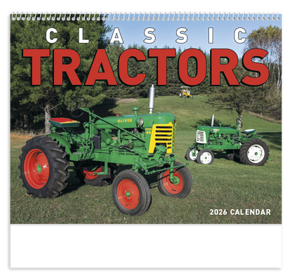 Good Value Classic Tractor  Spiral Calendar-7030