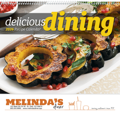 Good Value Delicious Dining  Spiral Calendar-7031