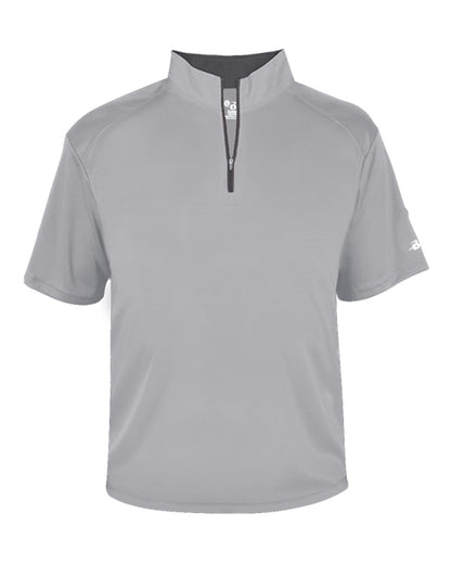 Badger B-Core Short Sleeve Quarter-Zip - 4199