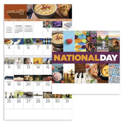 Good Value National Day  Spiral Calendar-7032