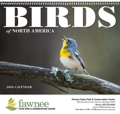 Good Value Birds of North America  Spiral Calendar-7036