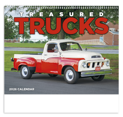 Good Value Treasured Trucks  Spiral Calendar-7037