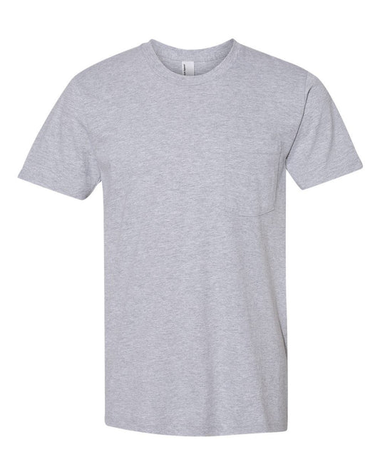 American Apparel Fine Jersey Pocket Tee - 2406W