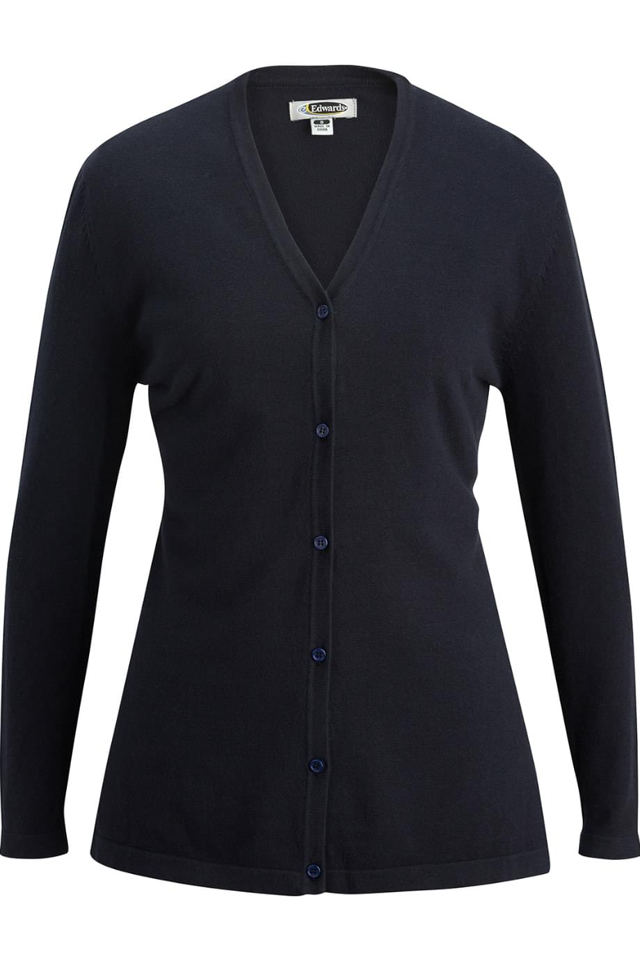 Tri Blend Ladies Shirttail Cardigan - 7046