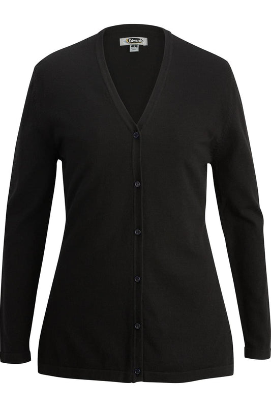 Tri Blend Ladies Shirttail Cardigan - 7046