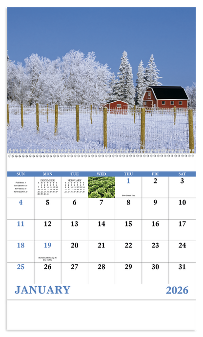 Good Value Agriculture  Spiral Calendar-7047