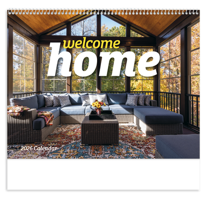 Good Value Welcome Home  Spiral Calendar-7049