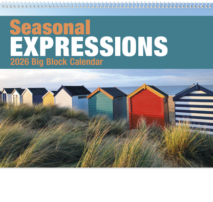 Good Value Seasonal Expressions Big Block Calendar-7050