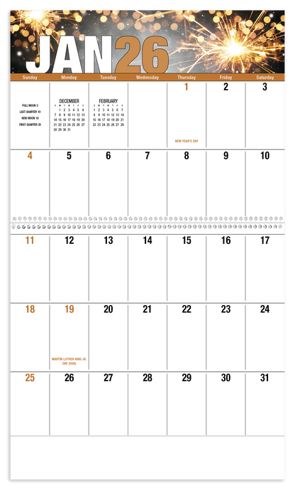 Good Value Seasonal Expressions Big Block Calendar-7050