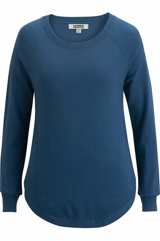 Ladies Scoop Neck Pullover Sweater - 7051