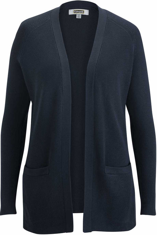 Acrylic Blend Ladies Open Cardigan - 7053