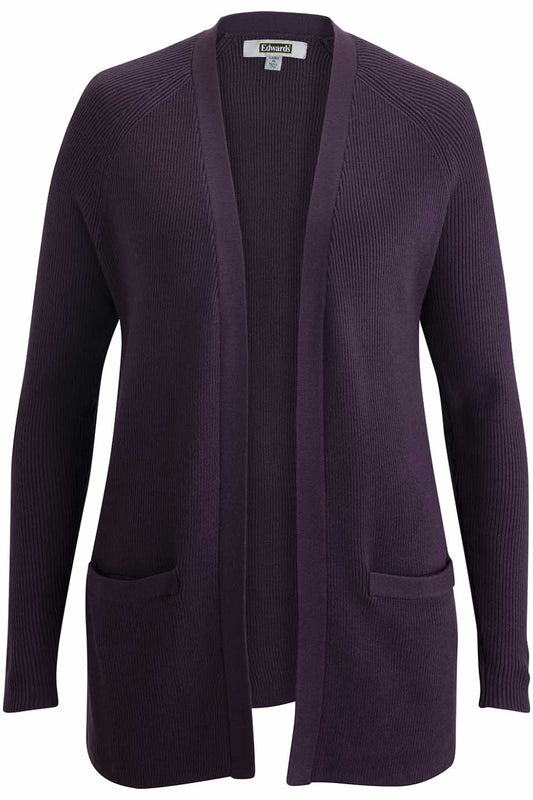 Acrylic Blend Ladies Open Cardigan