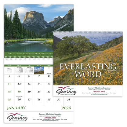 Good Value Everlasting Word without Funeral Planner  Spiral-7055