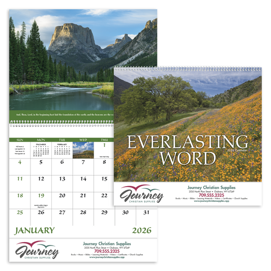 Good Value Everlasting Word without Funeral Planner  Spiral-7055