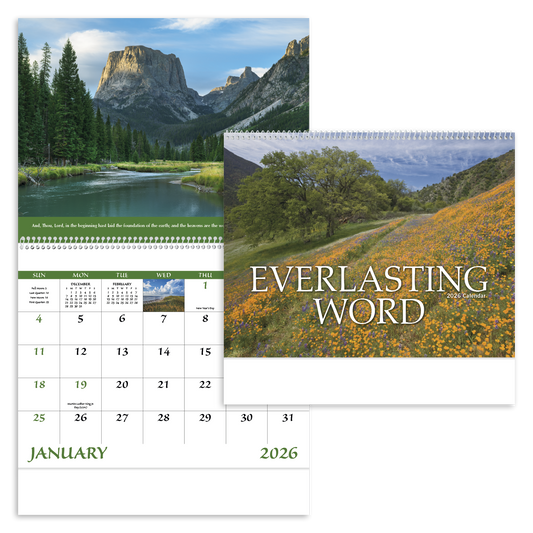 Good Value Everlasting Word without Funeral Planner  Spiral-7055