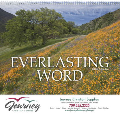 Good Value Everlasting Word without Funeral Planner  Spiral-7055