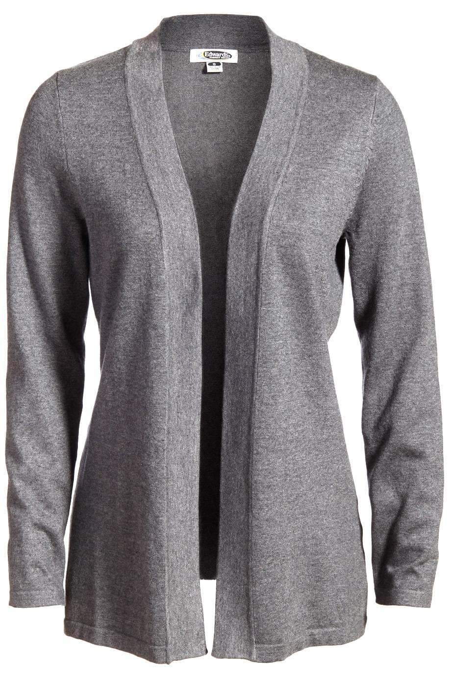 Tri Blend Ladies Open Cardigan