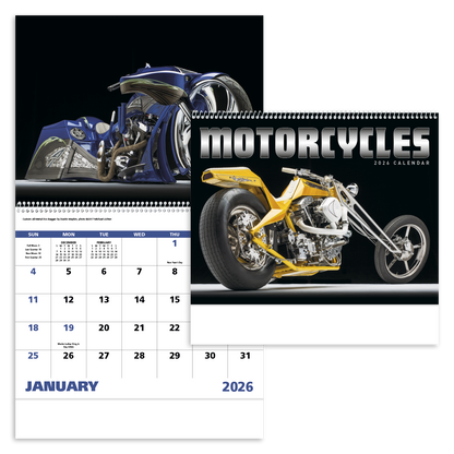 Good Value Motorcycles  Spiral Calendar-7056