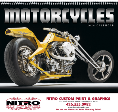 Good Value Motorcycles  Spiral Calendar-7056