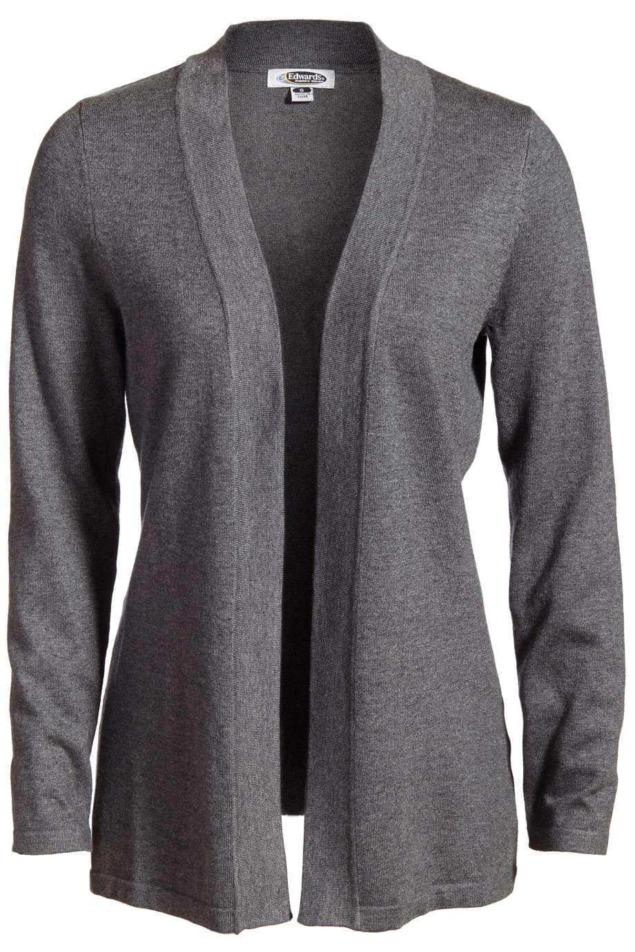 Tri Blend Ladies Open Cardigan