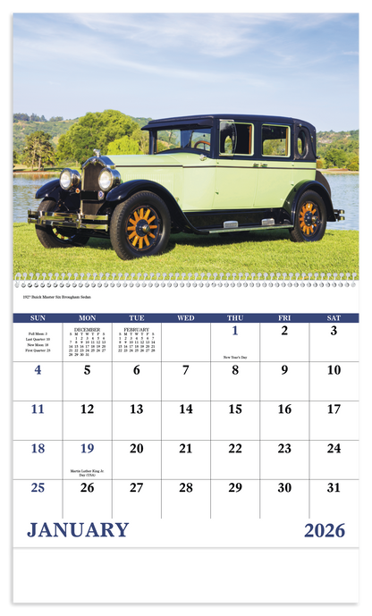 Good Value Antique Autos  Spiral Calendar-7057