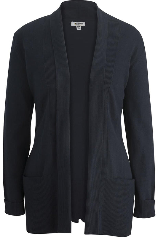 Tri Blend Ladies Shawl Collar Cardigan - 7058