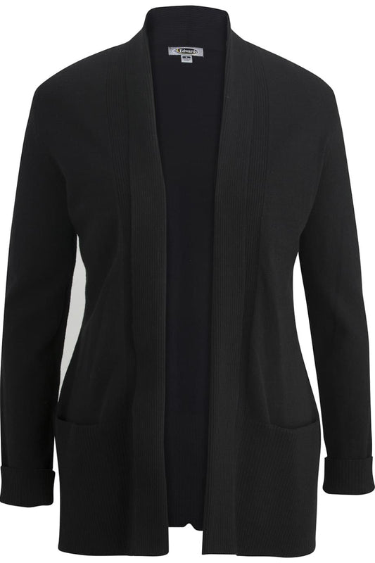 Tri Blend Ladies Shawl Collar Cardigan - 7058