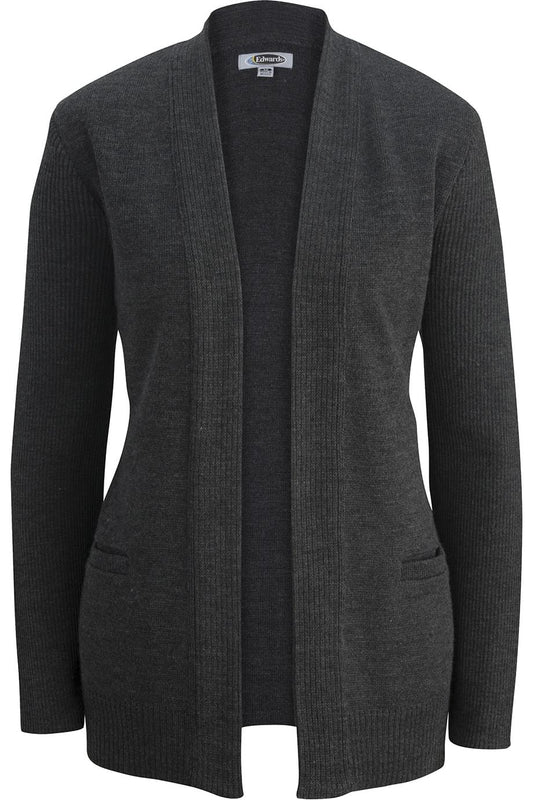 Ladies Open Cardigan Acrylic Sweater