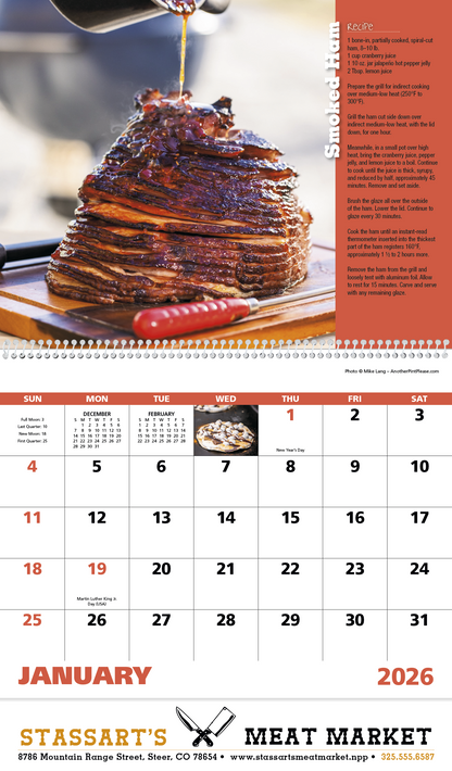 Good Value Grilling  Spiral Calendar-7062